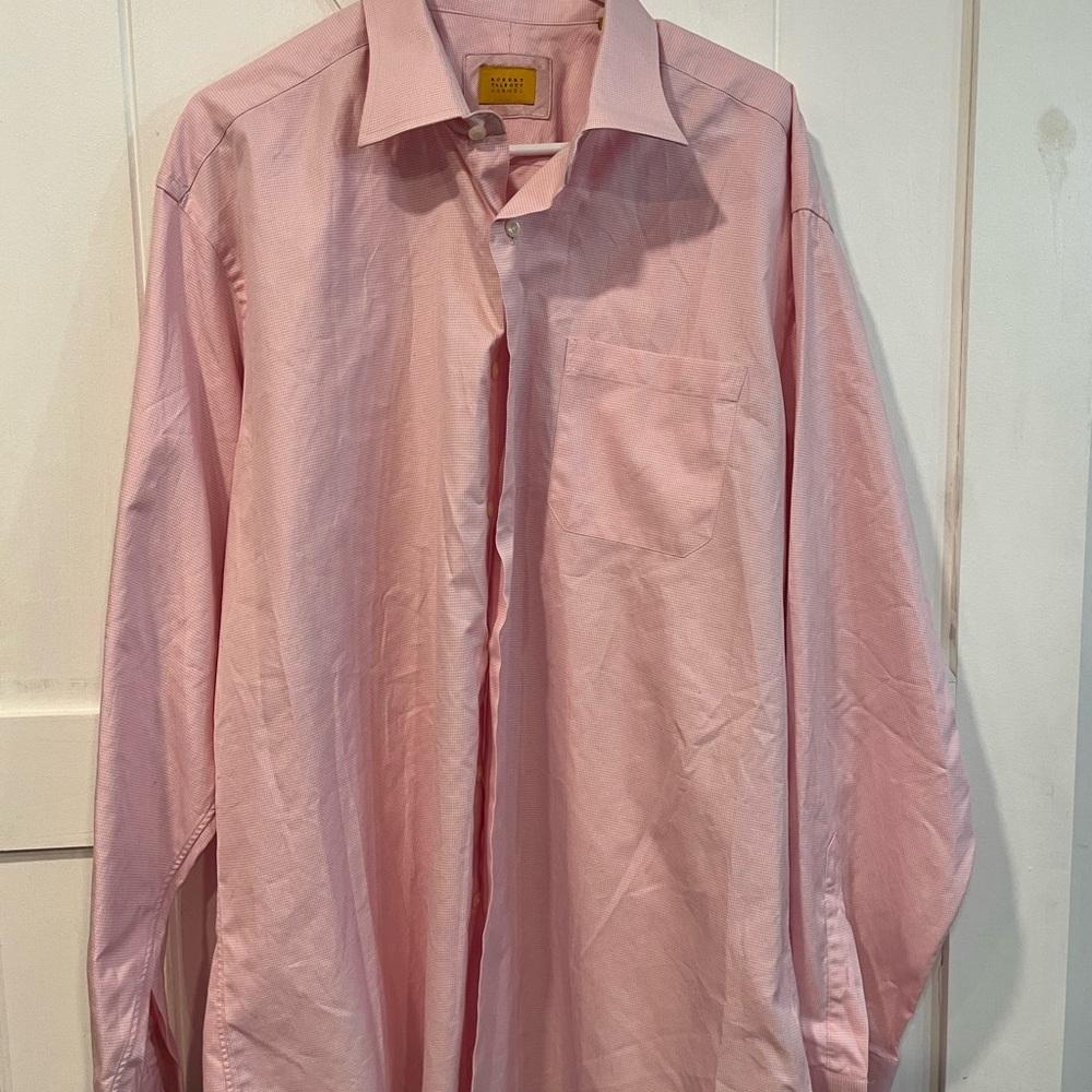 Men's Robert Talbots pink shirt